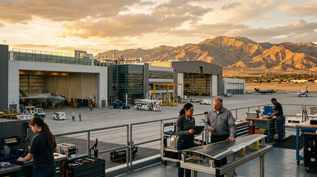 Aerospace manufacturing and skilled jobs in Palmdale California