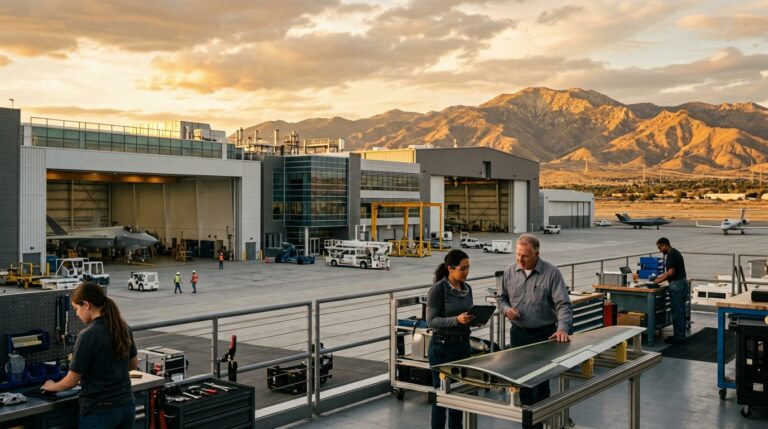 Aerospace manufacturing and skilled jobs in Palmdale California