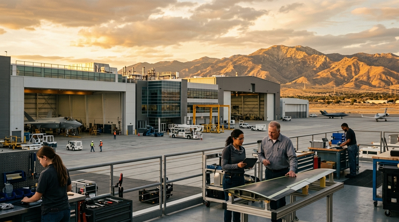 Aerospace manufacturing and skilled jobs in Palmdale California