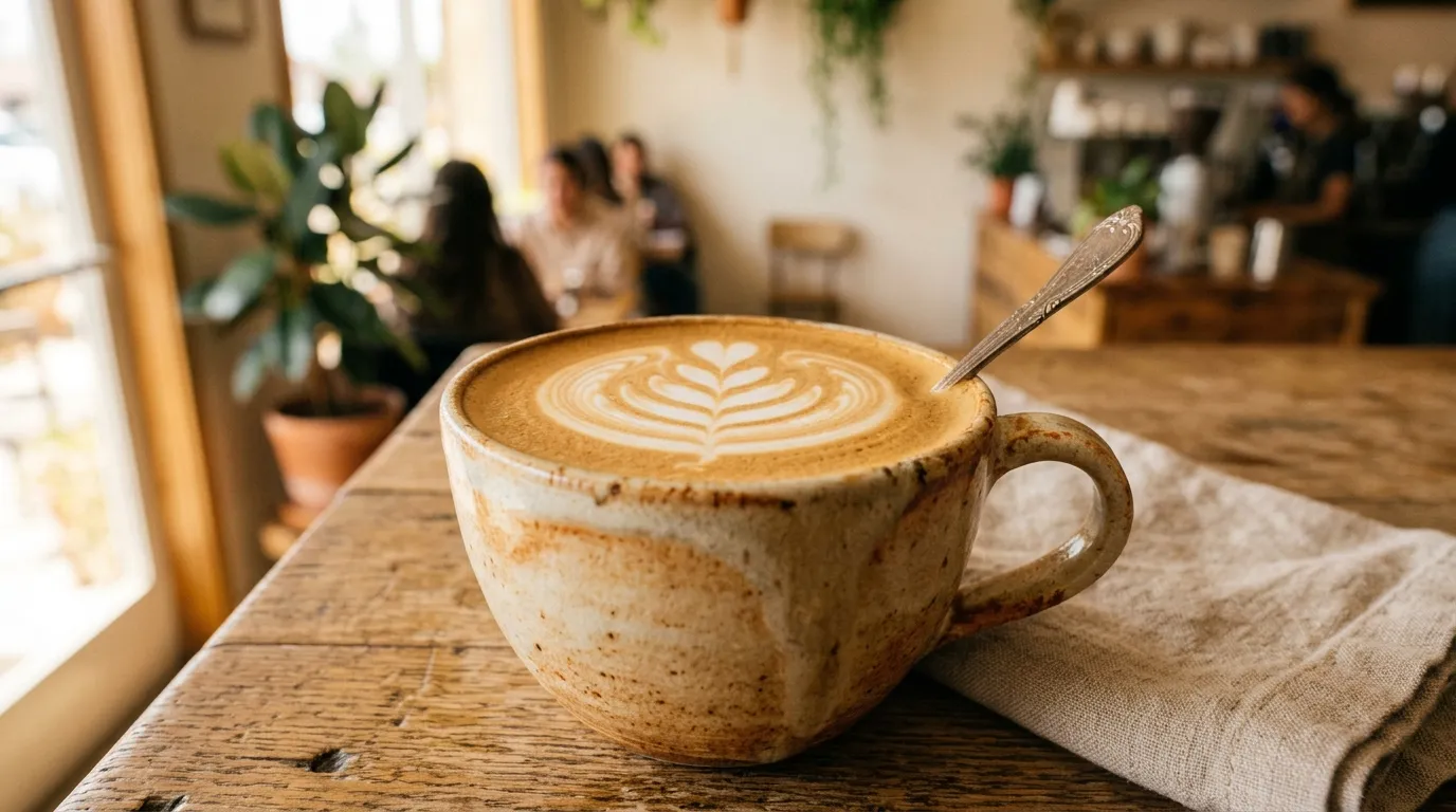 Coffee at a Palmdale café