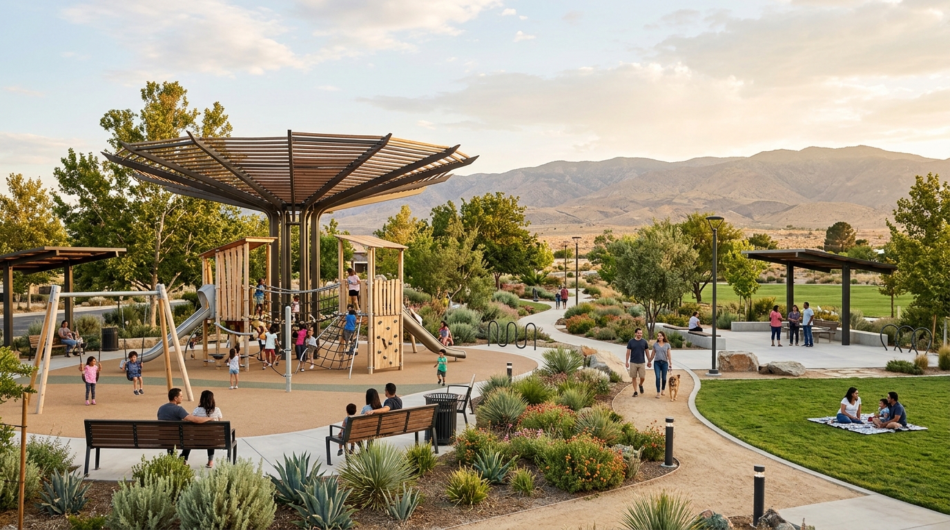 Melville J. Courson Park revitalization in Palmdale