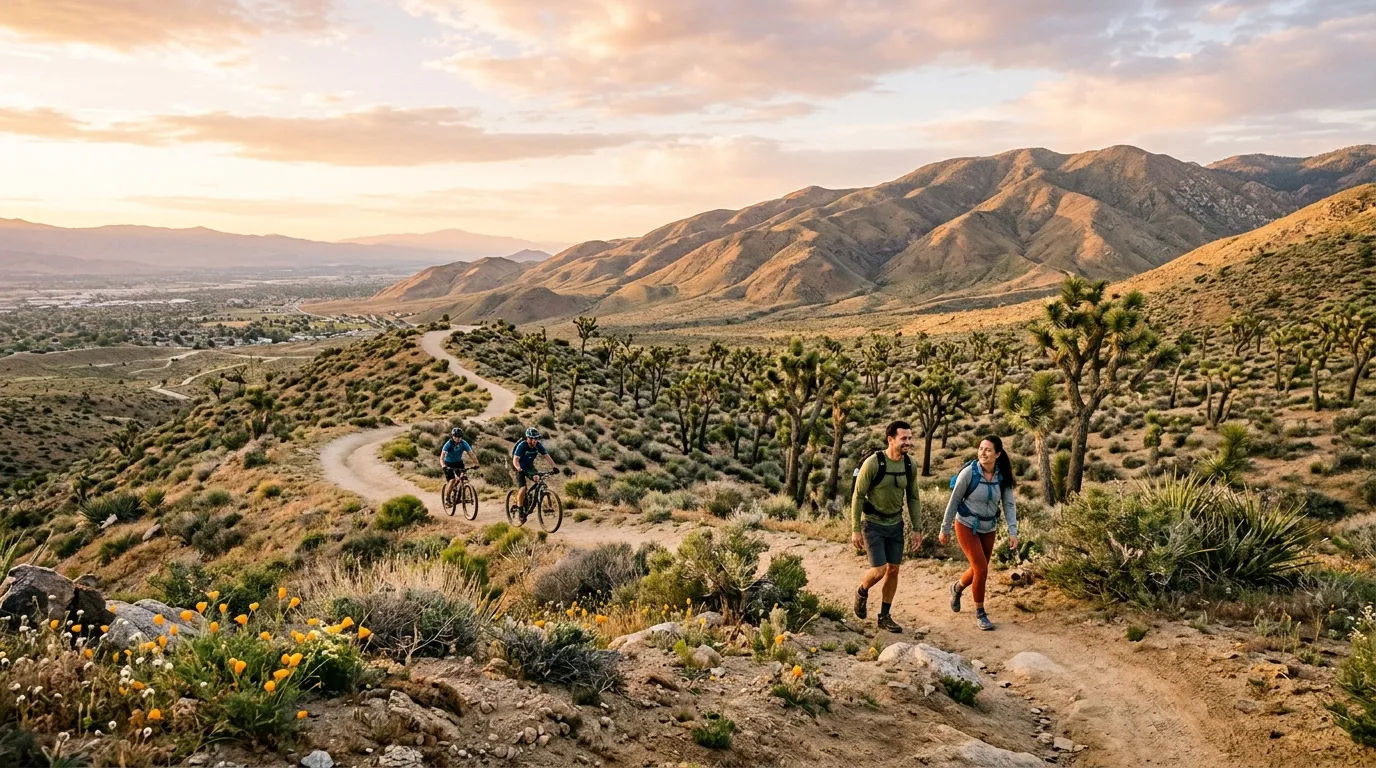 People_enjoying_outdoor_desert_