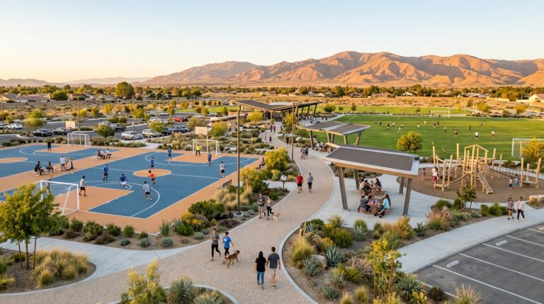 Sam Yellen Park recreation and community spaces in Palmdale