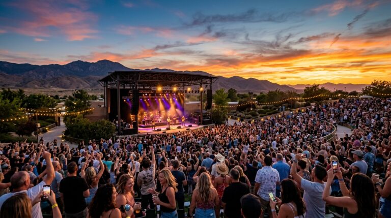 Summer concert under the stars at Palmdale Amphitheater