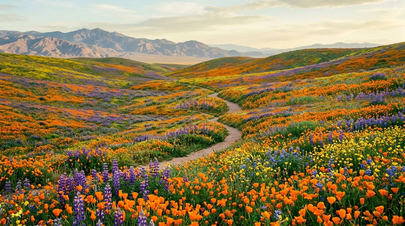 Wildflowers in the Antelope Valley